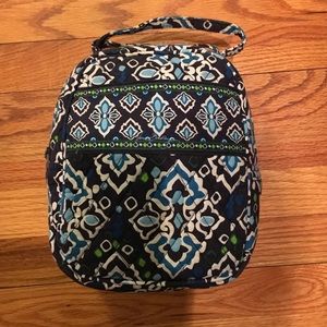 Vera Bradley Ink Blue (retired pattern) Lunch Bag